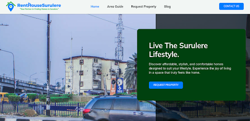 real estate agent to buy flat in surulere